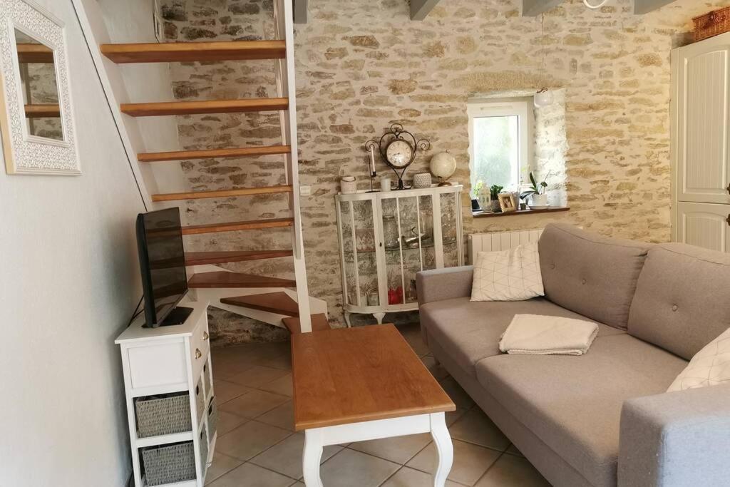 Maison de pêcheur vue golfe Le Hézo Exterior foto